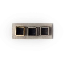 Concrete Candle Holder Tray. Set of 3