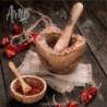 Rustic Olive Wood Mortar and Pestle – Handmade Kitchen Tool