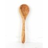 Large Slotted Wooden Spoon Handmade