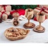 Wooden Handmade Buffet Serving Set