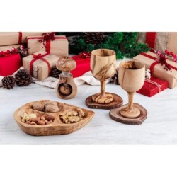 Wooden Handmade Buffet Serving Set