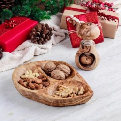 Wooden Handmade Buffet Serving Set