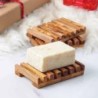 Handmade Wood Soap Dish with Drain
