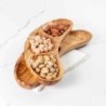 Divided Plate Handmade from Olive Wood