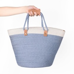 Chic Woven Bag. Handmade Straw Bag