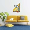 Eye Mask Wall Decor. Olive Wood Handmade