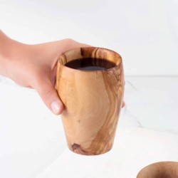 Beautiful Handmade Wooden Mug Set of 2