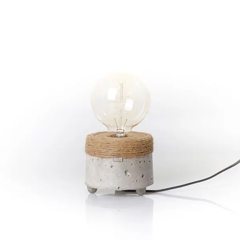 Modern Desk Lamp. Concrete Handmade