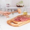 Wooden Mallet. Wood Meat Tenderizer