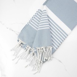 Colorful Throw Blanket. Tunisian Foota
