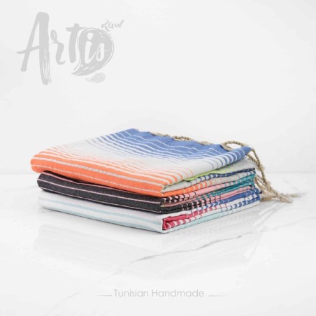 Organic Cotton Towel. Tunisian Foota