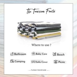 Turkish Cotton Towels. Organic Cotton Foota