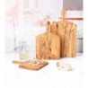 Set of 3 Olive Wood Cutting Boards with Handles