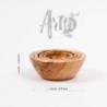 Set of 5 Handmade Wooden Bowls