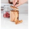 Spice Box Wood Handmade, with Wooden Spoon