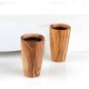 Set of 5 Wooden Drinking Cups Handmade