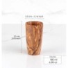 Set of 5 Wooden Drinking Cups Handmade