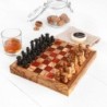 Folding Wooden Chess Set with Storage
