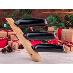 Handmade Wooden Bottle Holder