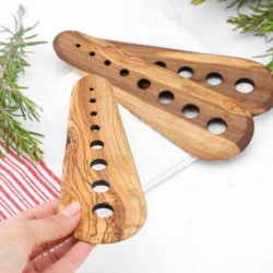 Practical Wooden Herb Stripper, Useful Kitchen Tool